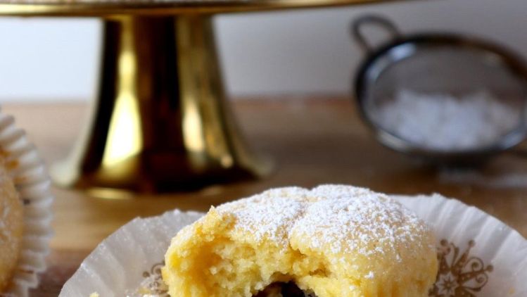 ziegenfrischkaese blaubeer muffins