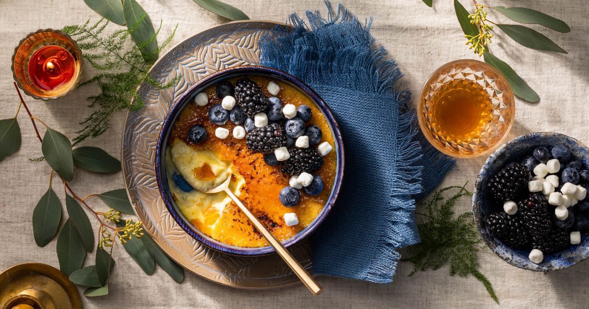 Goat's cheese creme brulee | Bettine